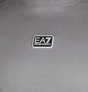 EA7 Core Identity Cotton T-Shirt Gull Grey