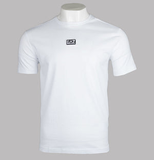 EA7 Core Identity Cotton T-Shirt White