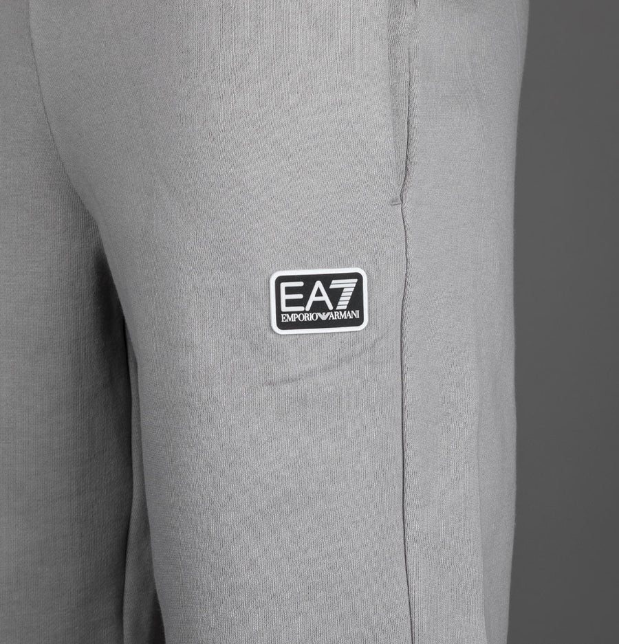 EA7 Core Identity Jogger Shorts Gull Grey