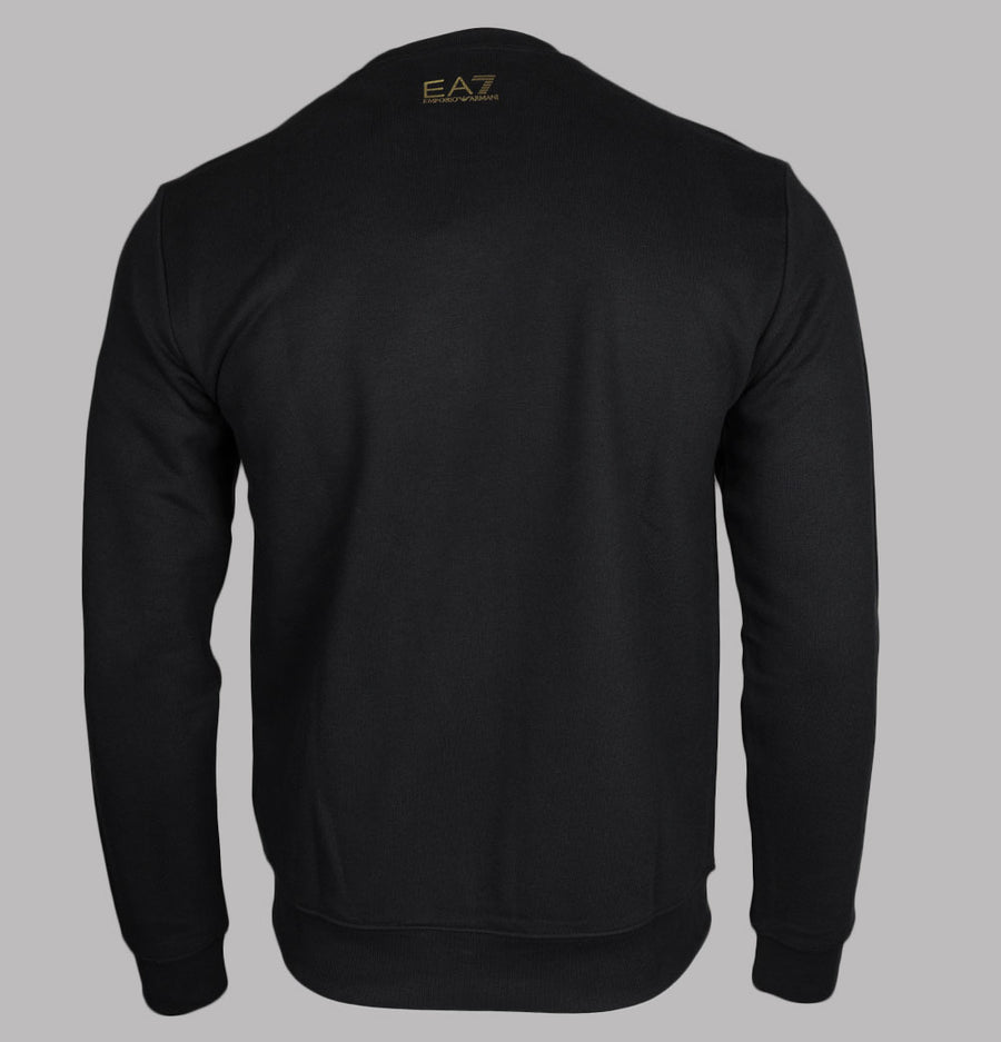 EA7 Gold Series Sweatshirt Black/Gold