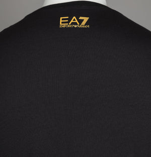 EA7 Gold Series T-Shirt Black/Gold