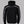 EA7 Logo Series Back Taping Full Zip Hooded Sweatshirt Black
