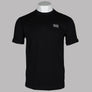 EA7 Logo Series Cotton Taping T-Shirt Black