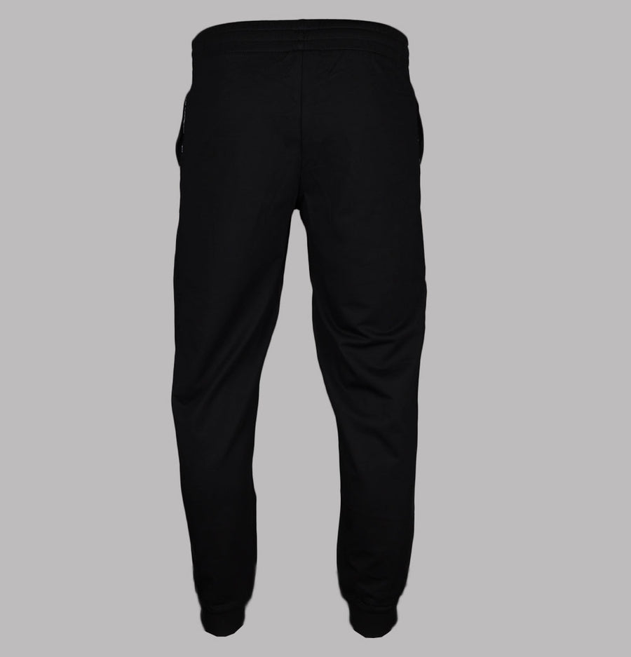 EA7 Logo Taping Joggers Black