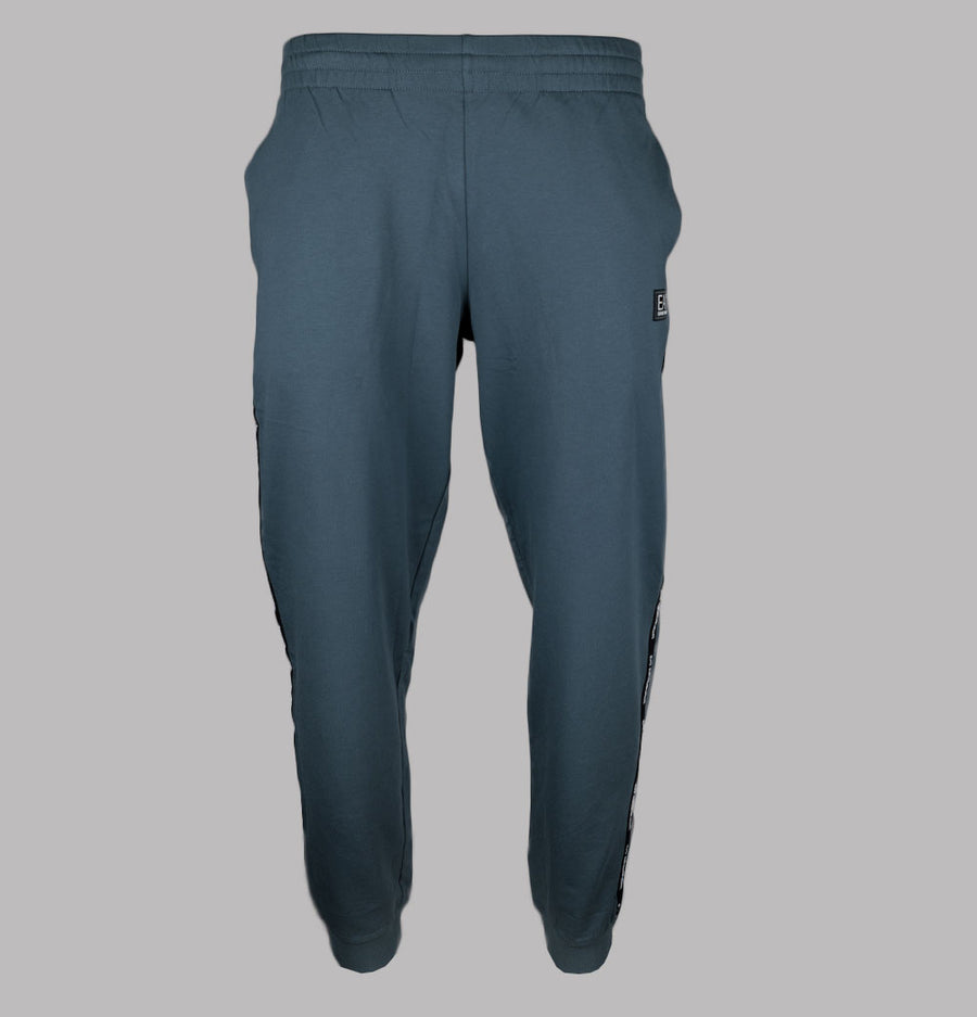 EA7 Logo Taping Joggers Dark Slate