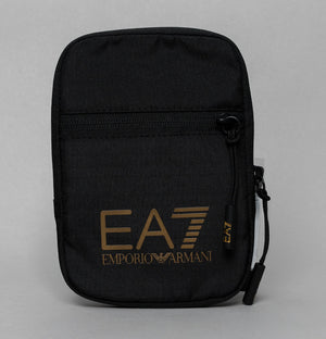 EA7 Mini Train Core Pouch Bag Black/Gold