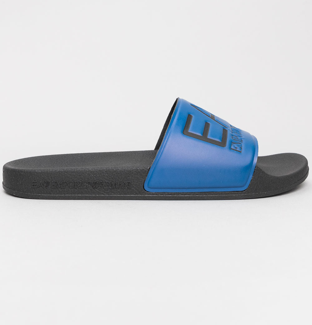 EA7 Sea World Logo Slides Dark Blue/Black