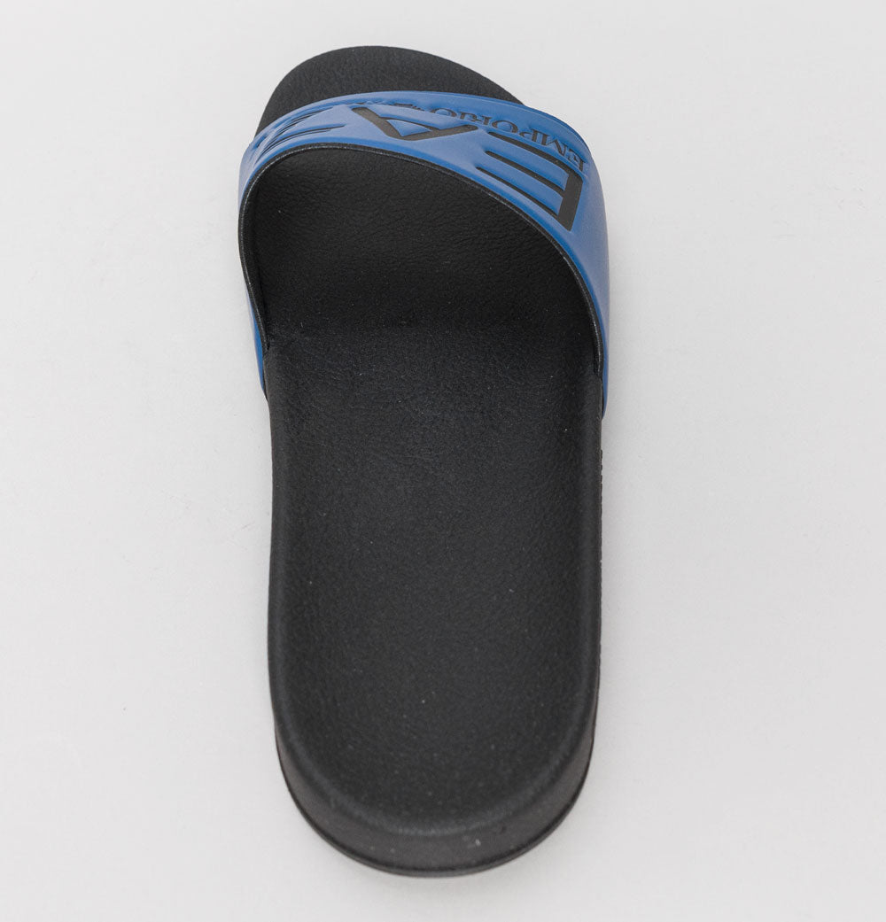 EA7 Sea World Logo Slides Dark Blue/Black