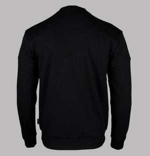 EA7 Shoulder Logo Sweatshirt Black