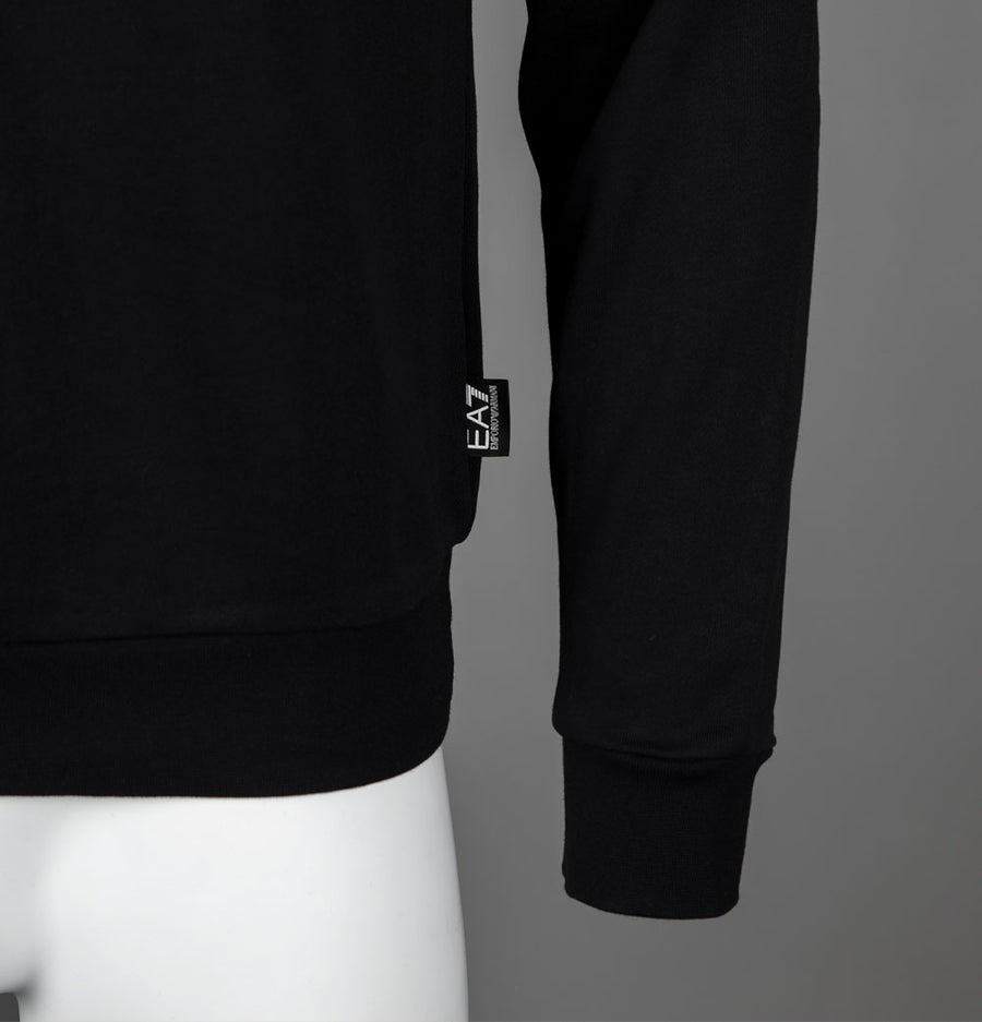 EA7 Shoulder Logo Sweatshirt Black