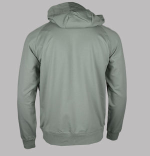 EA7 Taping Full Zip Hooded Sweatshirt Shadow