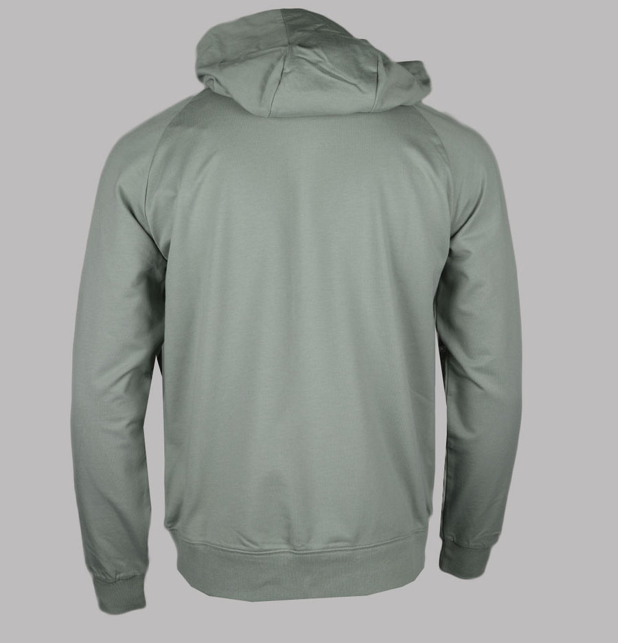 EA7 Taping Full Zip Hooded Sweatshirt Shadow