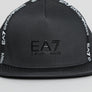 EA7 Taping Logo Cap Black