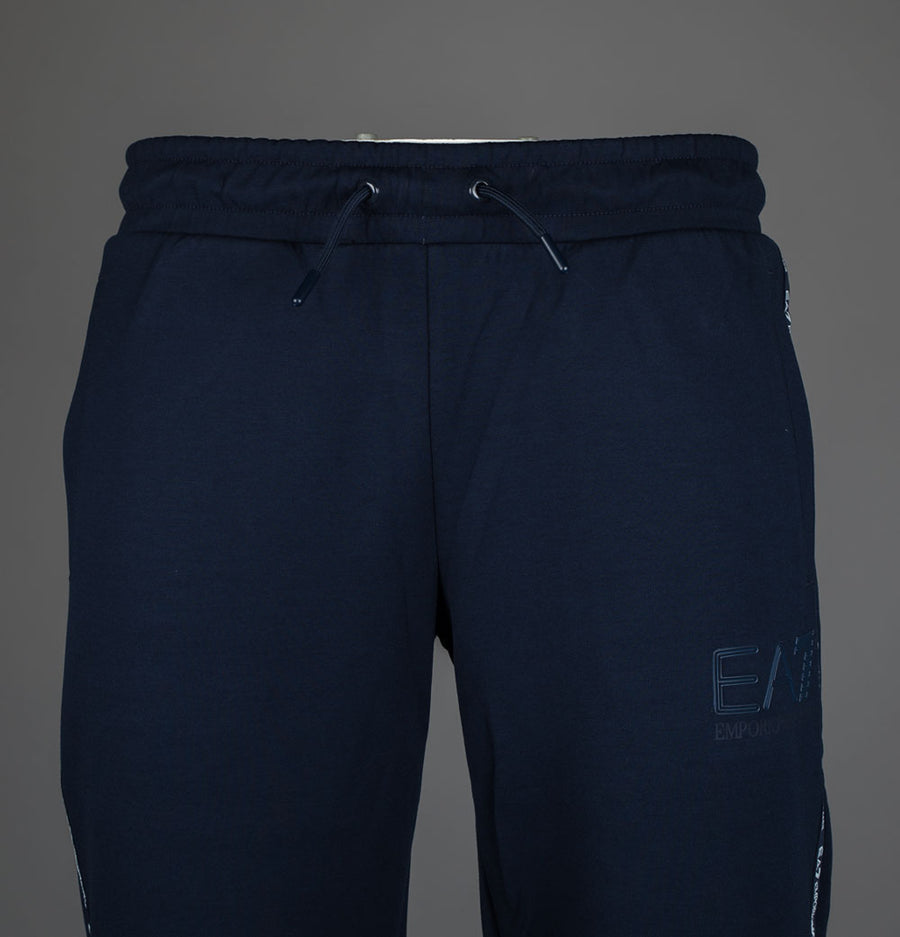 EA7 Taping Poly Track Pants Navy Blazer