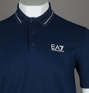 EA7 Tennis Club Polo Shirt Medieval Blue