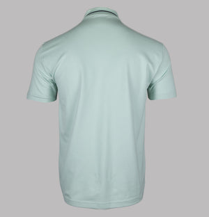 EA7 Tennis Club Polo Shirt Pale Blue