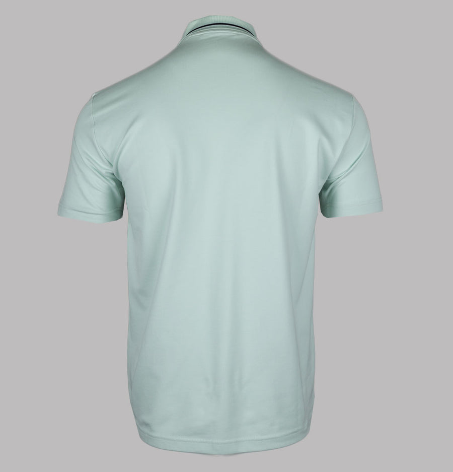 EA7 Tennis Club Polo Shirt Pale Blue