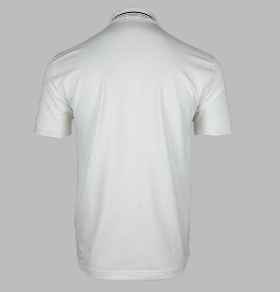 EA7 Tennis Club Polo Shirt Star White