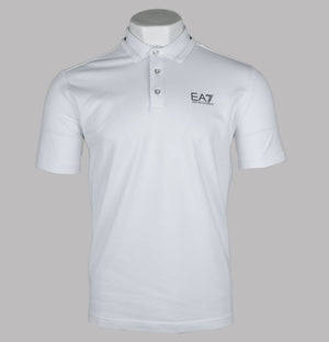 EA7 Tennis Club Polo Shirt White