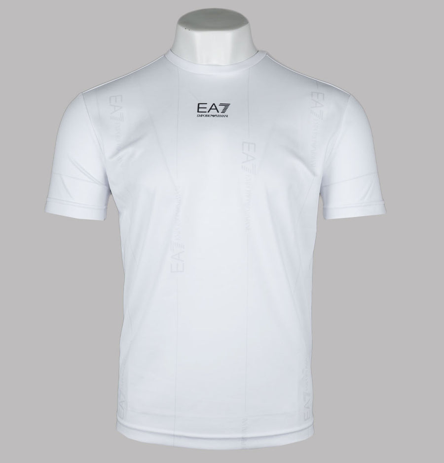 EA7 Tennis Pro Ventus 7 T-Shirt White