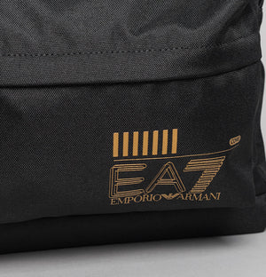 EA7 Train Core Backpack Black/Gold