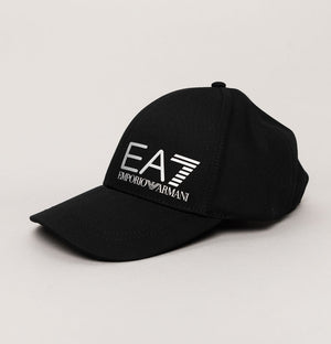 EA7 Train Core Cotton Cap Black/Silver