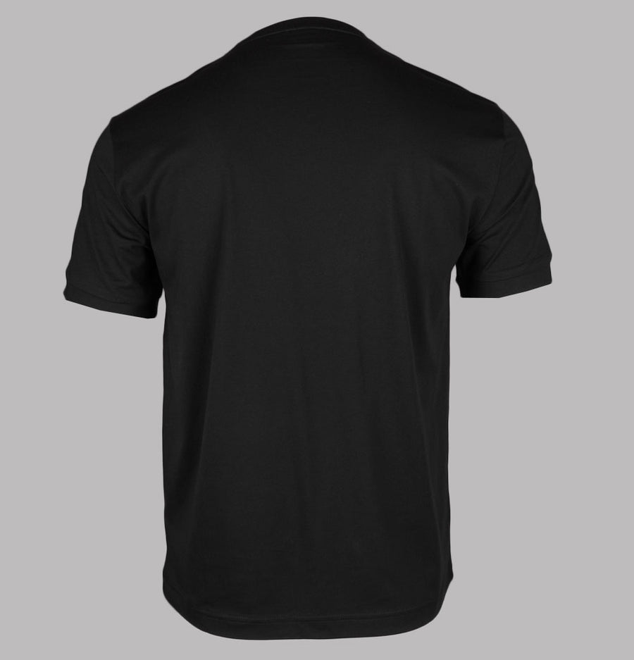 EA7 Train Logo Taping T-Shirt Black