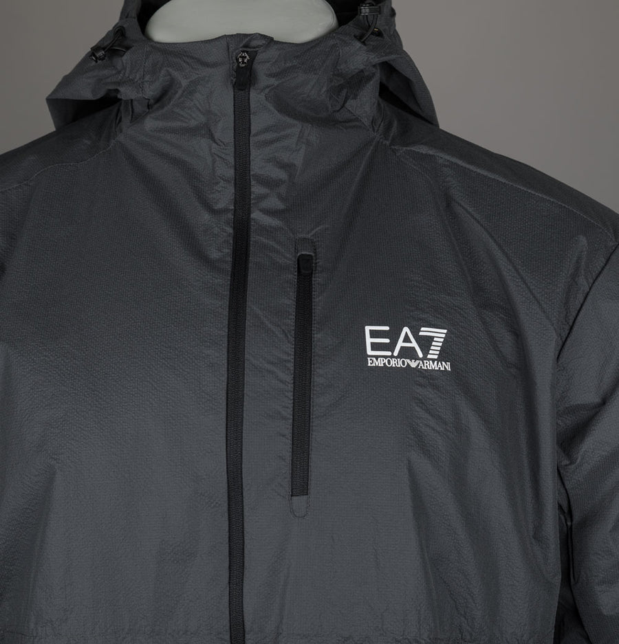 EA7 Ventus 7 Lightweight Performance Jacket Reflective Dark Grey