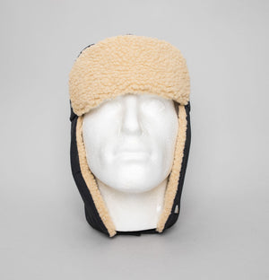 Ellesse Almond Trapper Hat Black/Beige