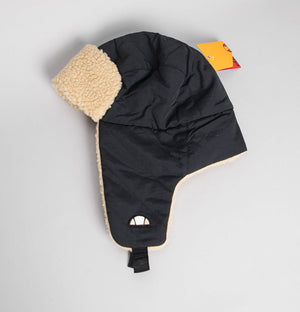 Ellesse Almond Trapper Hat Black/Beige