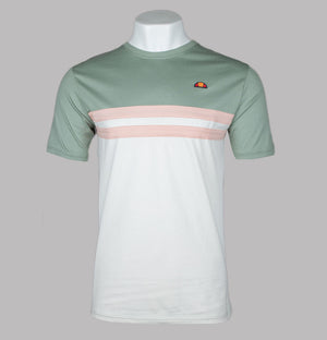 Ellesse Atrei T-Shirt Green/Off White