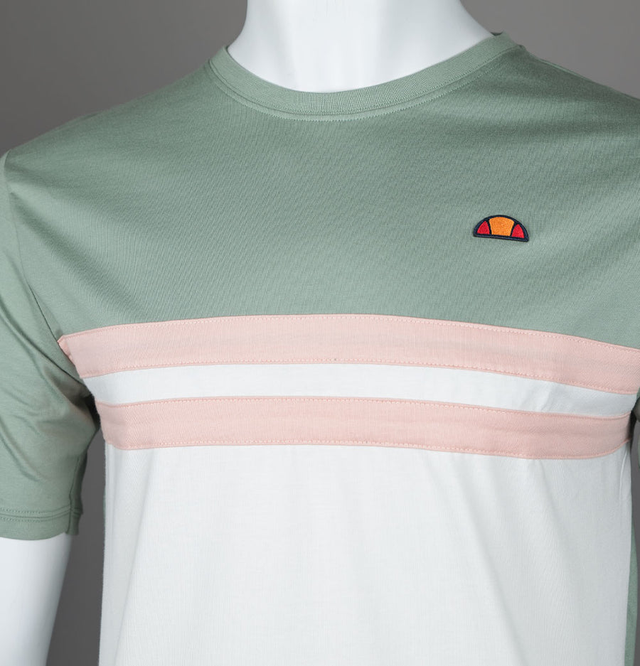 Ellesse Atrei T-Shirt Green/Off White
