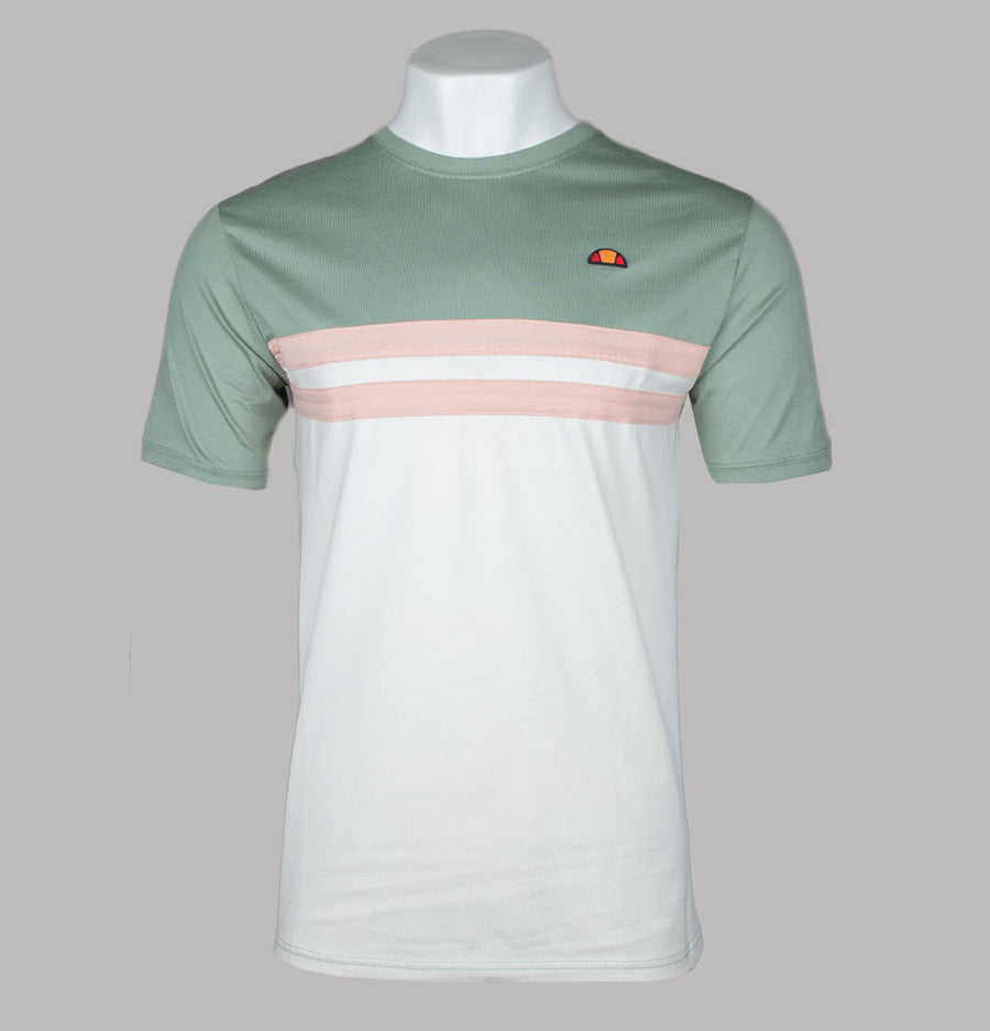 Ellesse Atrei T-Shirt Green/Off White