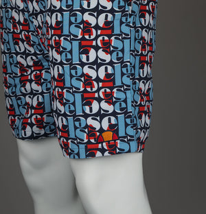 Ellesse Block AOP Swim Shorts Navy/Multi