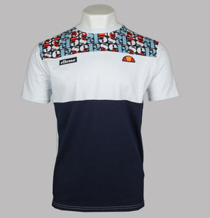 Ellesse Block AOP T-Shirt White