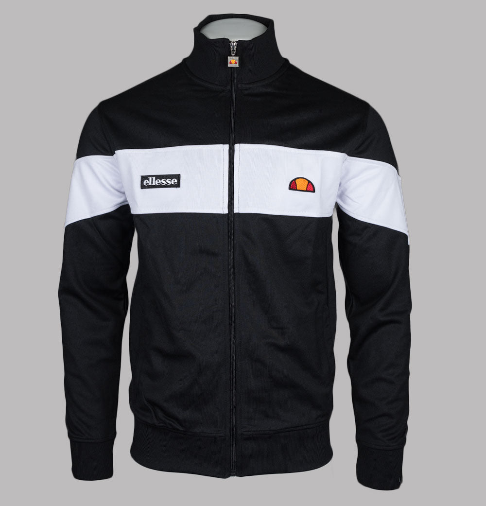 VINTAEGE Ellesse Jacket Men 52 Blue Ski Coat Stowaway Hood