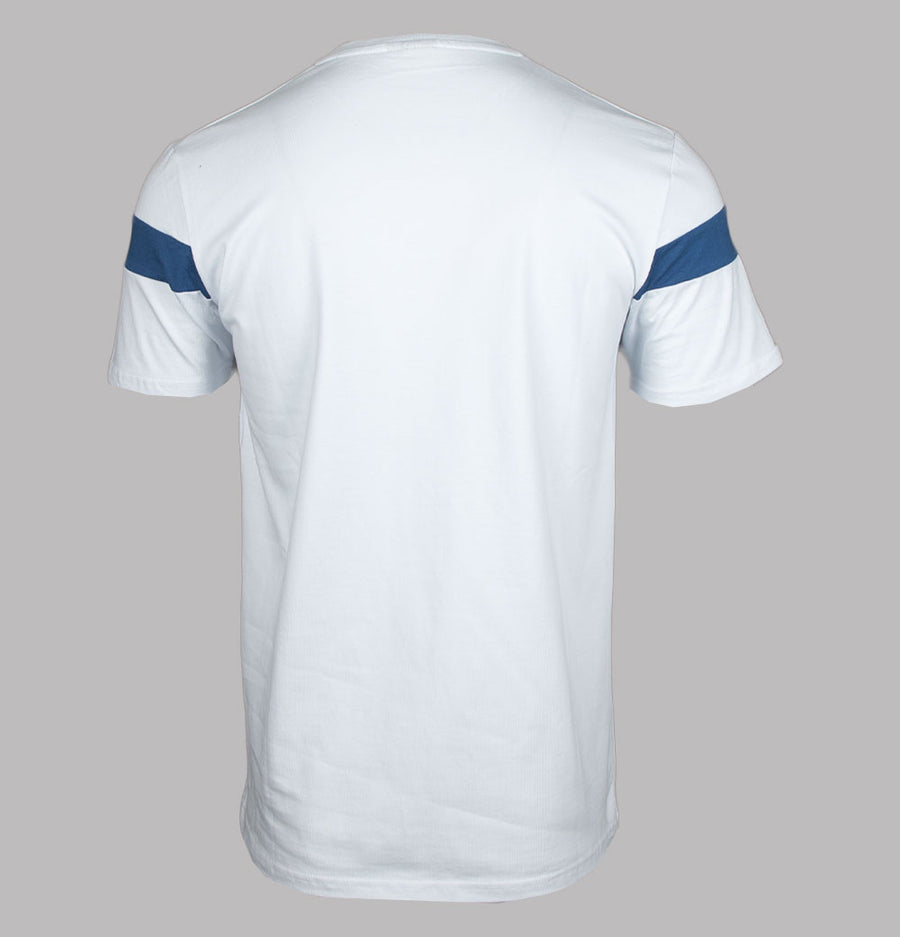 Ellesse Caserio T-Shirt White/Blue/Navy