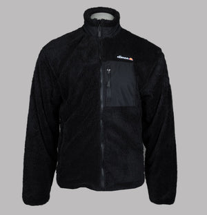 Ellesse Cervacol Sherpa Fleece Jacket Black