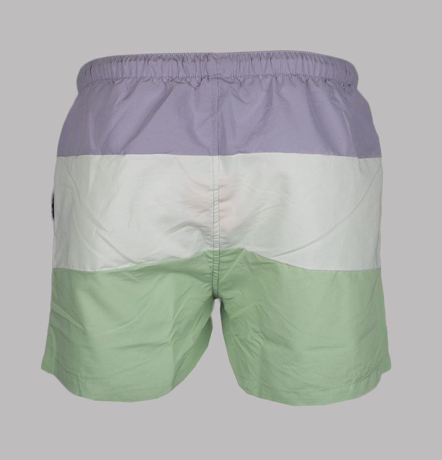 Ellesse Cielo Swim Shorts Lavender/Off White/Green