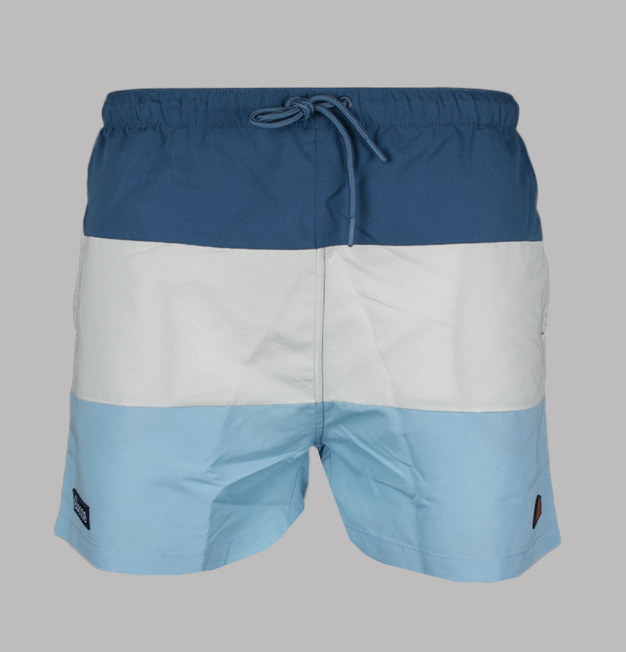 Ellesse Cielo Swim Shorts Navy/Off White/Light Blue