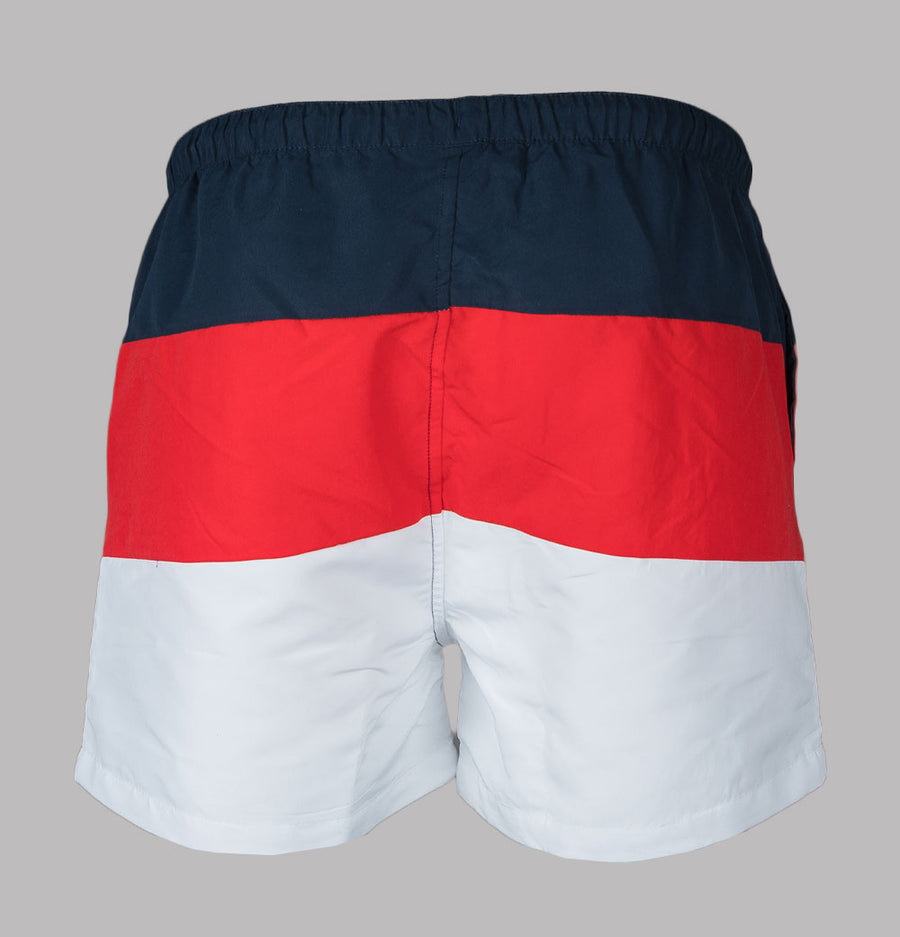 Ellesse Cielo Swim Shorts Navy/Red/White