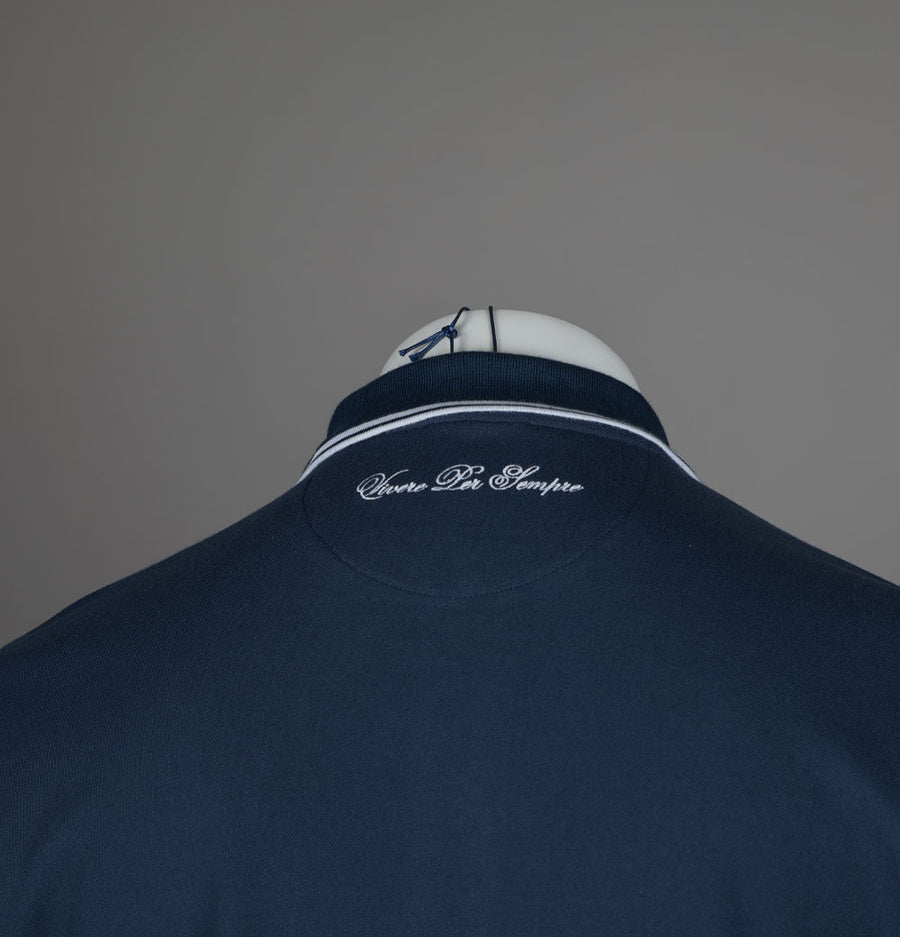 Ellesse Limited Edition Macchino Polo Shirt Navy