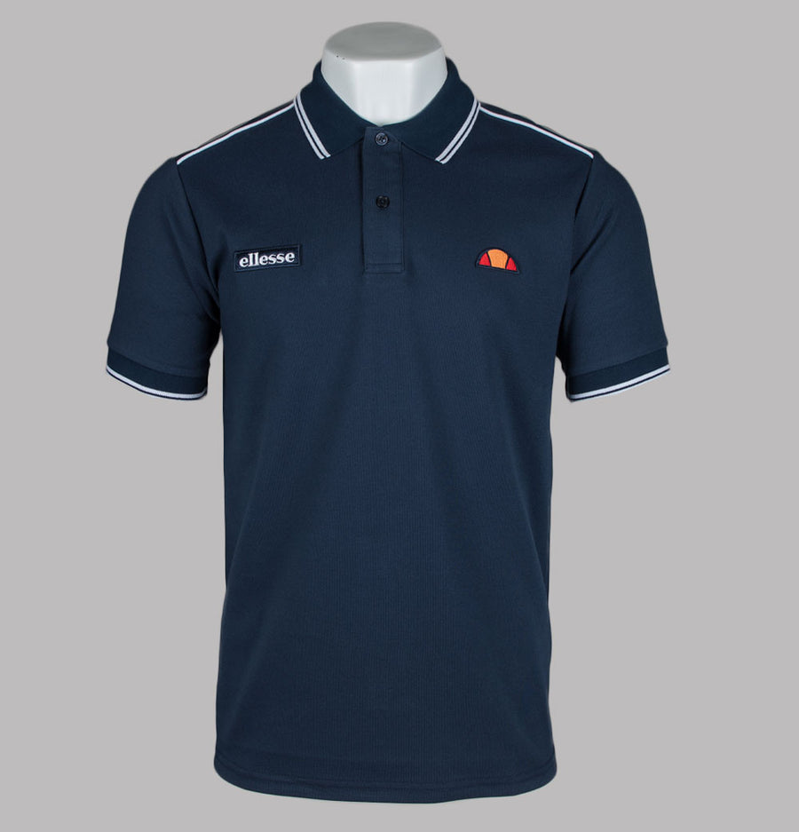 Ellesse Limited Edition Macchino Polo Shirt Navy