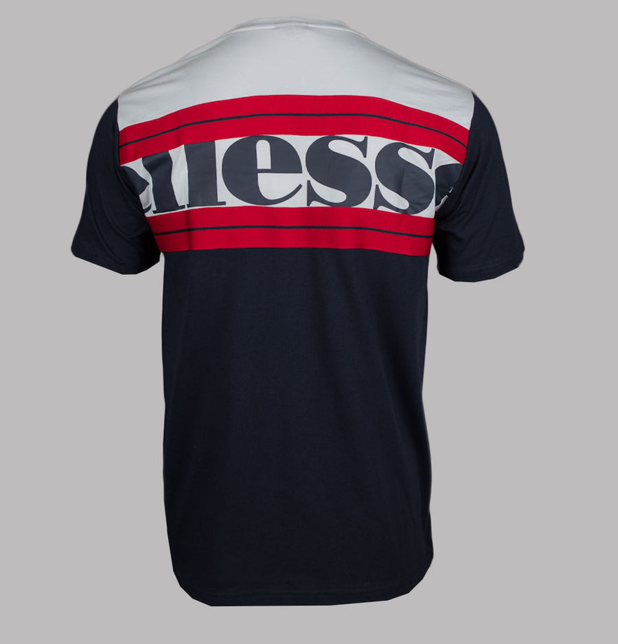 Ellesse Macchio T-Shirt White/Navy