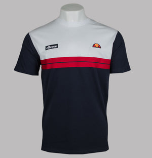 Ellesse Macchio T-Shirt White/Navy
