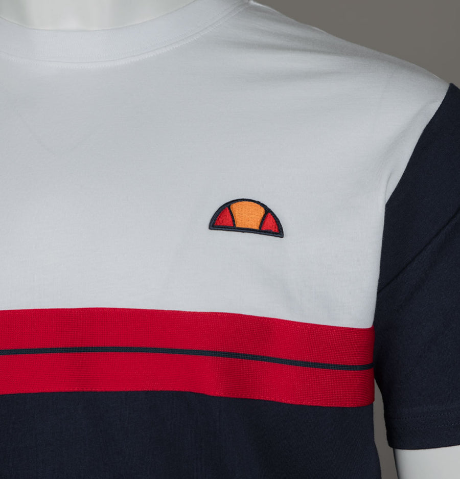 Ellesse Macchio T-Shirt White/Navy