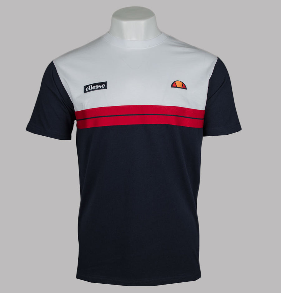 Ellesse Macchio T-Shirt White/Navy