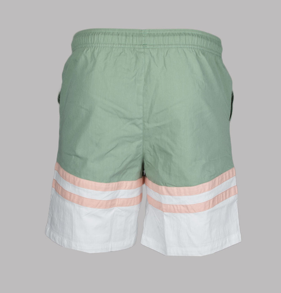 Ellesse Metuli Swim Shorts Green/Off White