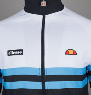 Ellesse Rimini Tracksuit Top White/Blue/Black