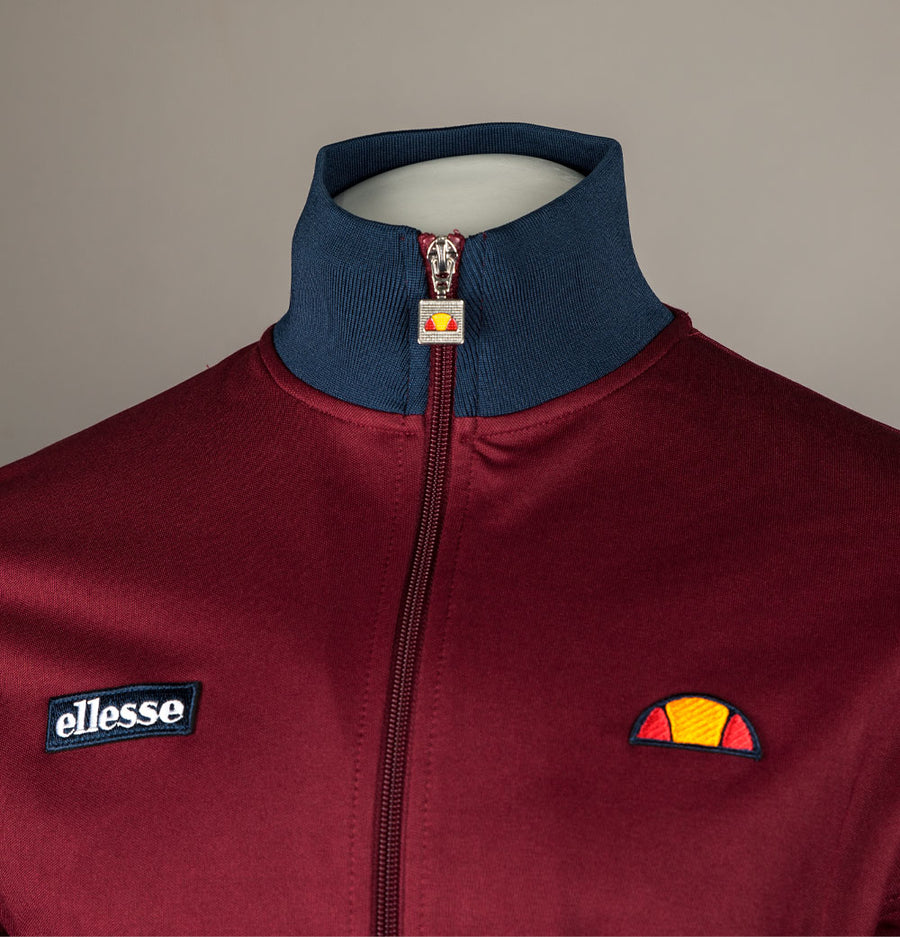 Ellesse Roma Track Top Burgundy